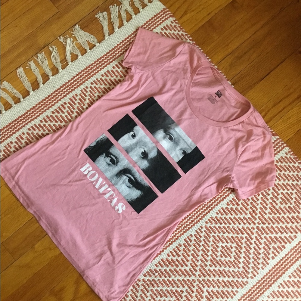 Bonitas Pink Short Sleeve Graphic Tee